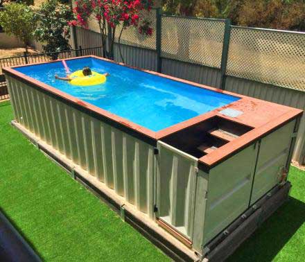 Container Pool Auto Cover Discover The Benefits Of A Container Pool - Just Covers
