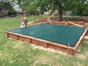 Wooden Sandbox